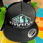 Casquette Snapback à Filet gris anthracite - OHANA M05