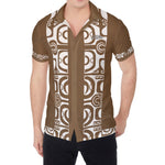 CHEMISE - HOMME - MOTIF 01 - MARRON