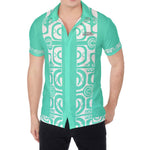 CHEMISE - HOMME - MOTIF 01 - BLEU TURQUOISE
