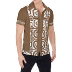 CHEMISE - HOMME - MOTIF 01 - MARRON