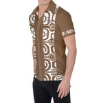 CHEMISE - HOMME - MOTIF 01 - MARRON
