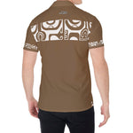 CHEMISE - HOMME - MOTIF 01 - MARRON