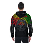 SWEATSHIRT - UNISEXE - OHANA - VERT JAUNE ROUGE - FULL IMPRESSION