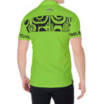 CHEMISE - HOMME - MOTIF 01 - VERT POMME