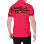 CHEMISE - HOMME - MOTIF 01 - ROUGE RUBIS (ROSE)