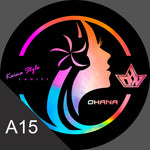 STICKER VINYLE IMPRIME - OHANA - A15