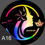STICKER VINYLE IMPRIME - OHANA - A16