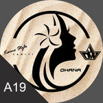 STICKER VINYLE IMPRIME - OHANA - A19