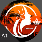 STICKER VINYLE IMPRIME - OHANA - A1