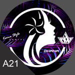 STICKER VINYLE IMPRIME - OHANA - A21