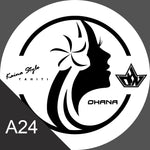 STICKER VINYLE IMPRIME - OHANA - A24