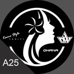 STICKER VINYLE IMPRIME - OHANA - A25
