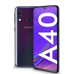 Coque de téléphone | Noire - Flexible pour SAMSUNG A40