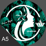 STICKER VINYLE IMPRIME - OHANA - A5