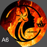 STICKER VINYLE IMPRIME - OHANA - A6