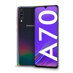 Coque de téléphone | Noire - Flexible pour SAMSUNG A70