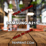 Coque de téléphone | Transparente (blanc) - Flexible pour SAMSUNG A21S