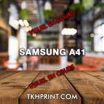 Coque de téléphone | Noire - Flexible pour SAMSUNG A41