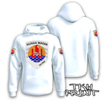 SWEATSHIRT - UNISEXE - NUNAA MAOHI - LOGO BLANC