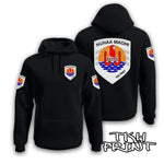 SWEATSHIRT - UNISEXE - NUNAA MAOHI - LOGO BLANC