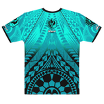 T-SHIRT OHANA - UNISEXE - MOTIF BLEU/NOIR