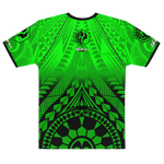 T-SHIRT OHANA - UNISEXE - MOTIF VERT/NOIR