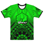 T-SHIRT OHANA - UNISEXE - MOTIF VERT/NOIR