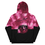 SWEATSHIRT - UNISEXE - OHANA - ROSE/NOIR