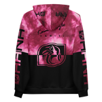 SWEATSHIRT - UNISEXE - OHANA - ROSE/NOIR