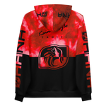 SWEATSHIRT - UNISEXE - OHANA - ROUGE/NOIR