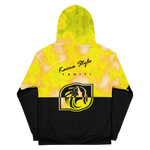 SWEATSHIRT - UNISEXE - OHANA - JAUNE/NOIR