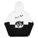 SWEATSHIRT - UNISEXE - OHANA - BLANC/NOIR