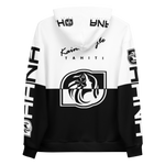 SWEATSHIRT - UNISEXE - OHANA - BLANC/NOIR