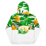 SWEATSHIRT - UNISEXE - OHANA - TROPICAL/BLANC