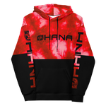 SWEATSHIRT - UNISEXE - OHANA - ROUGE/NOIR