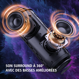 ZEALOT S51Pro - 40W (Noir/Bleu)