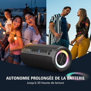 ZEALOT S51Pro - 40W (Noir/Bleu)