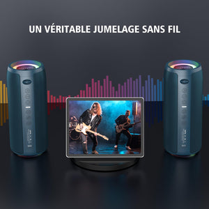 ZEALOT S51Pro - 40W (Noir/Bleu)