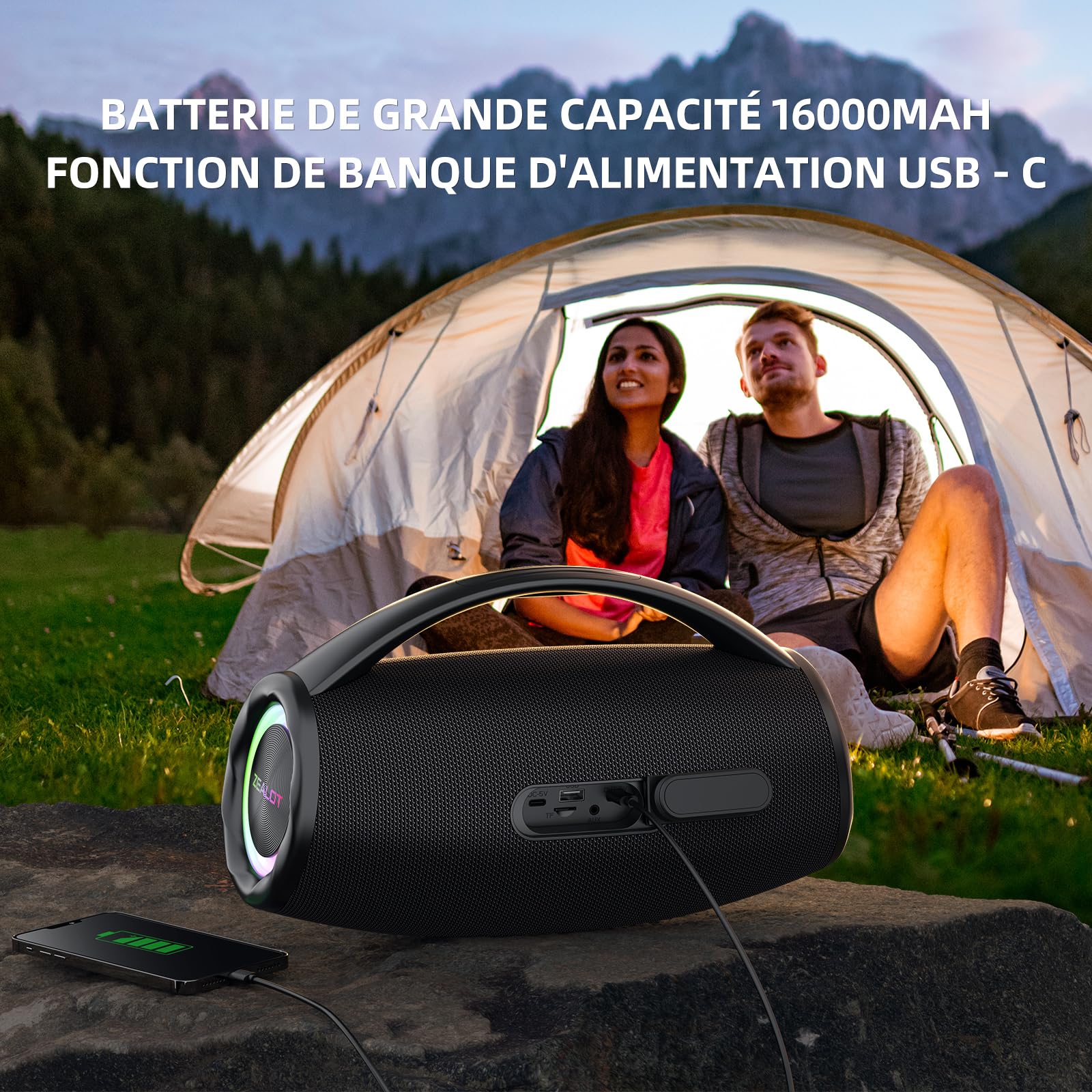 ZEALOT S97 - 100W (Portable/Sangles)