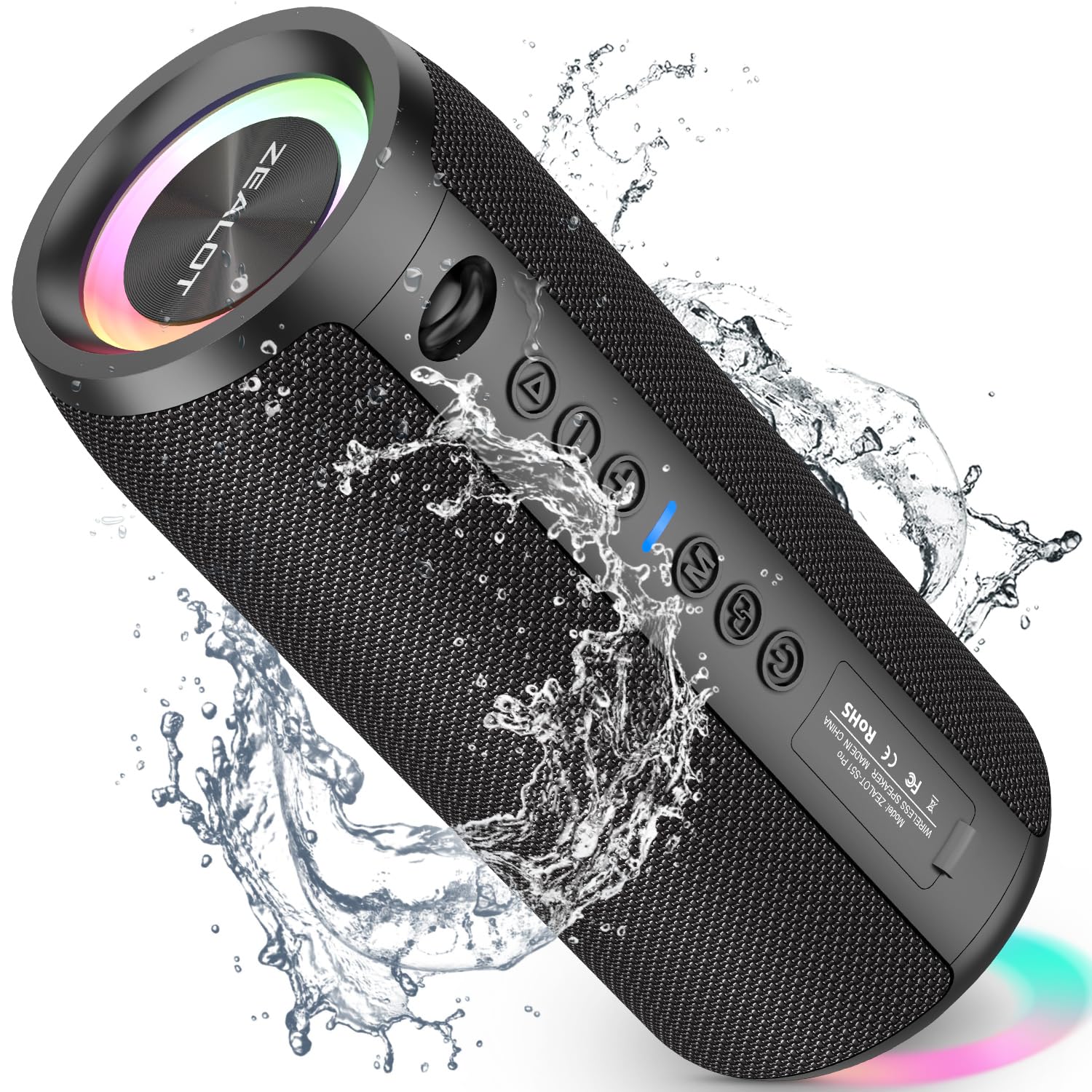 ZEALOT S51Pro - 40W (Noir/Bleu)