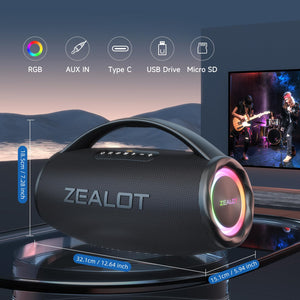 ZEALOT S97 - 100W (Portable/Sangles)