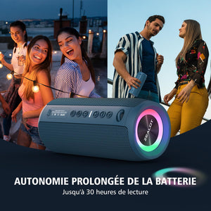 ZEALOT S51Pro - 40W (Noir/Bleu)