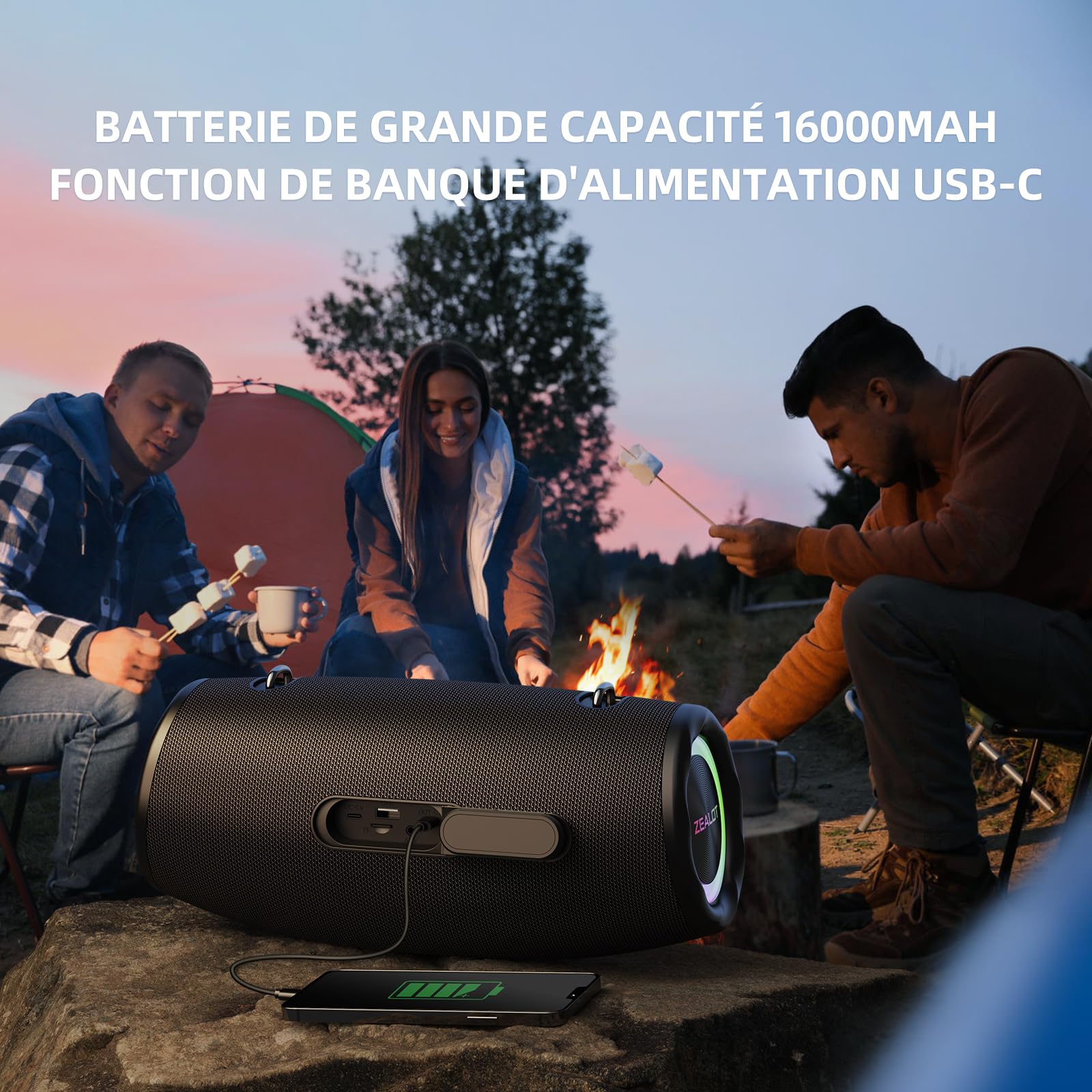 ZEALOT S97 - 100W (Portable/Sangles)