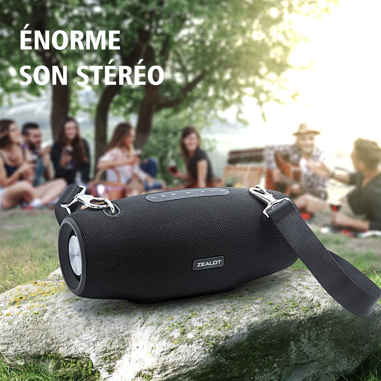 ZEALOT S67 - 60W (Noir/Bleu)