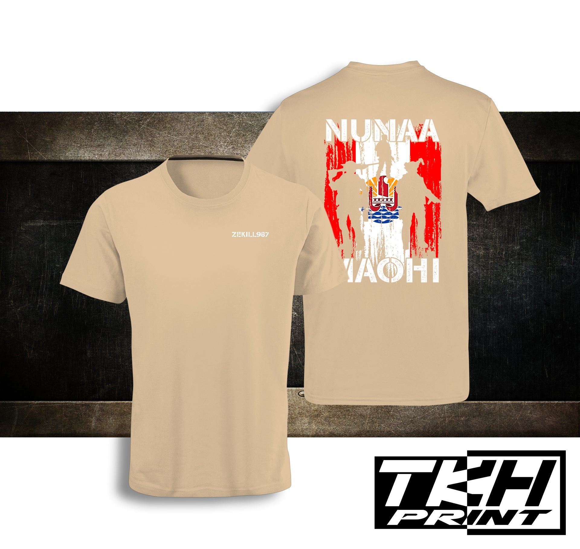 T-SHIRT - UNISEXE - NUNAA MAOHI - SOLDIER M01