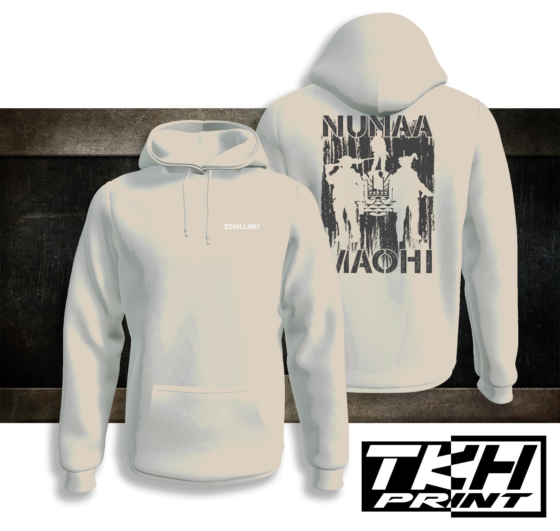 SWEATSHIRT - UNISEXE - NUNAA MAOHI - SOLDIER M03