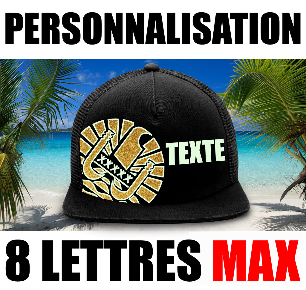 PERSONNALISATION - TEXTE - 8 LETTRES MAX