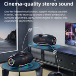 ZEALOT-S89 250W haut-parleur Bluetooth portable haut volume étanche 48000mAh sans fil TWS subwoofer Suporrt USB / TF / AUX RGB lumière.