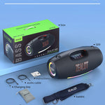 ZEALOT-S89 250W haut-parleur Bluetooth portable haut volume étanche 48000mAh sans fil TWS subwoofer Suporrt USB / TF / AUX RGB lumière.
