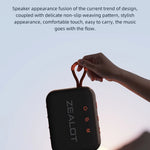 ZEALOT-S75 haut-parleur Bluetooth sans fil haut-parleur étanche Portable haut-parleurs extérieurs Sport basse son Mini caisson de basses